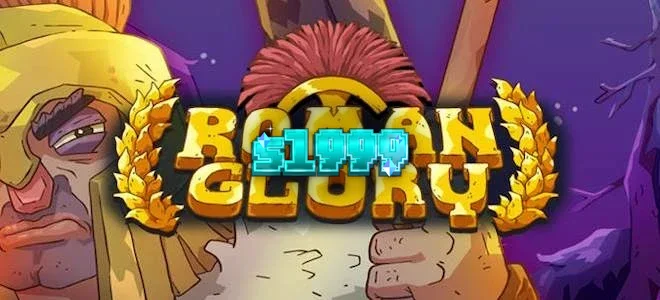 Tampilan visual slot Roman Glory dengan elemen bertema Romawi